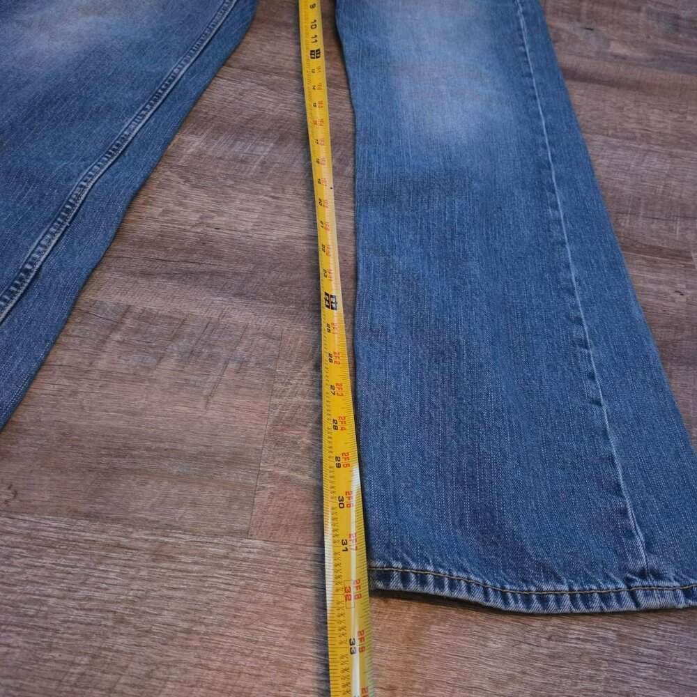 American Eagle Outfitters Size 32/34 RN54485 Denim Blue Jeans - Picture 9 of 9